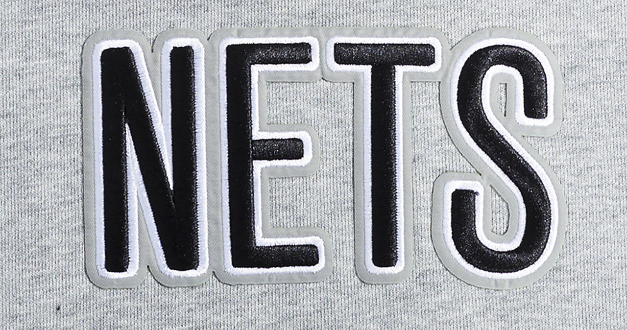 Pro Standard NETS OLD ENGLISH FLC PO HOODIE Image 6 of 8. Tap to open photo gallery.