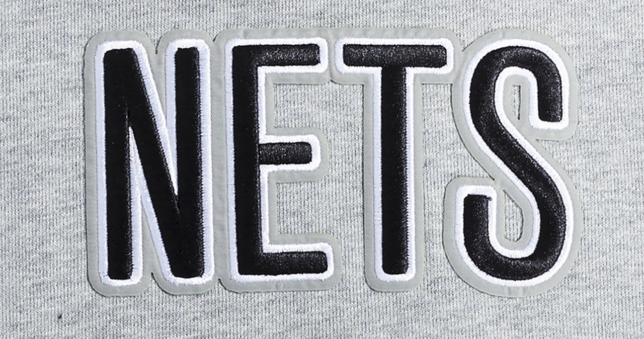 Pro Standard NETS OLD ENGLISH FLC PO HOODIE Image 6 of 8. Tap to open photo gallery.