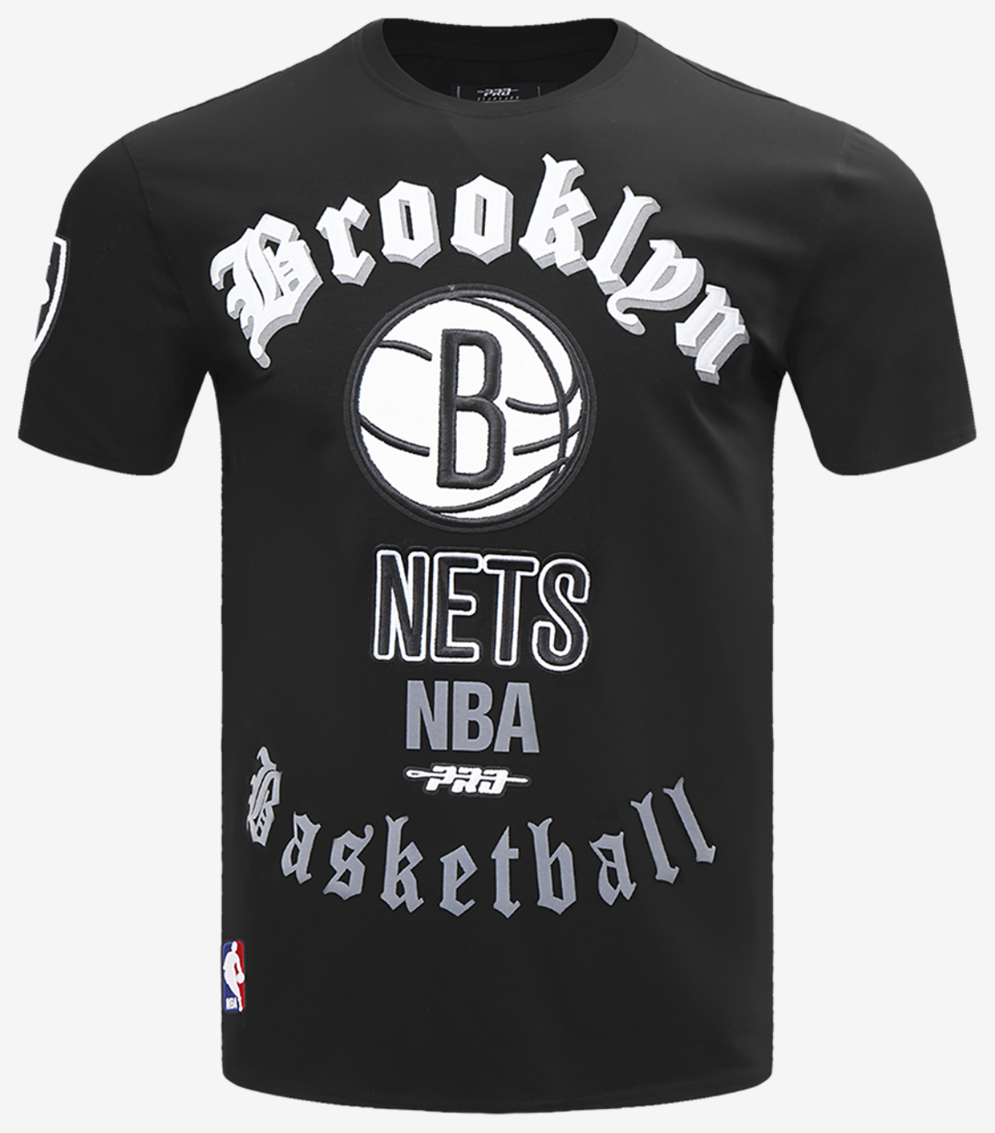 Pro Standard NETS OLD ENGLISH SJ TEE Image 1 of 6. Tap to open photo gallery.