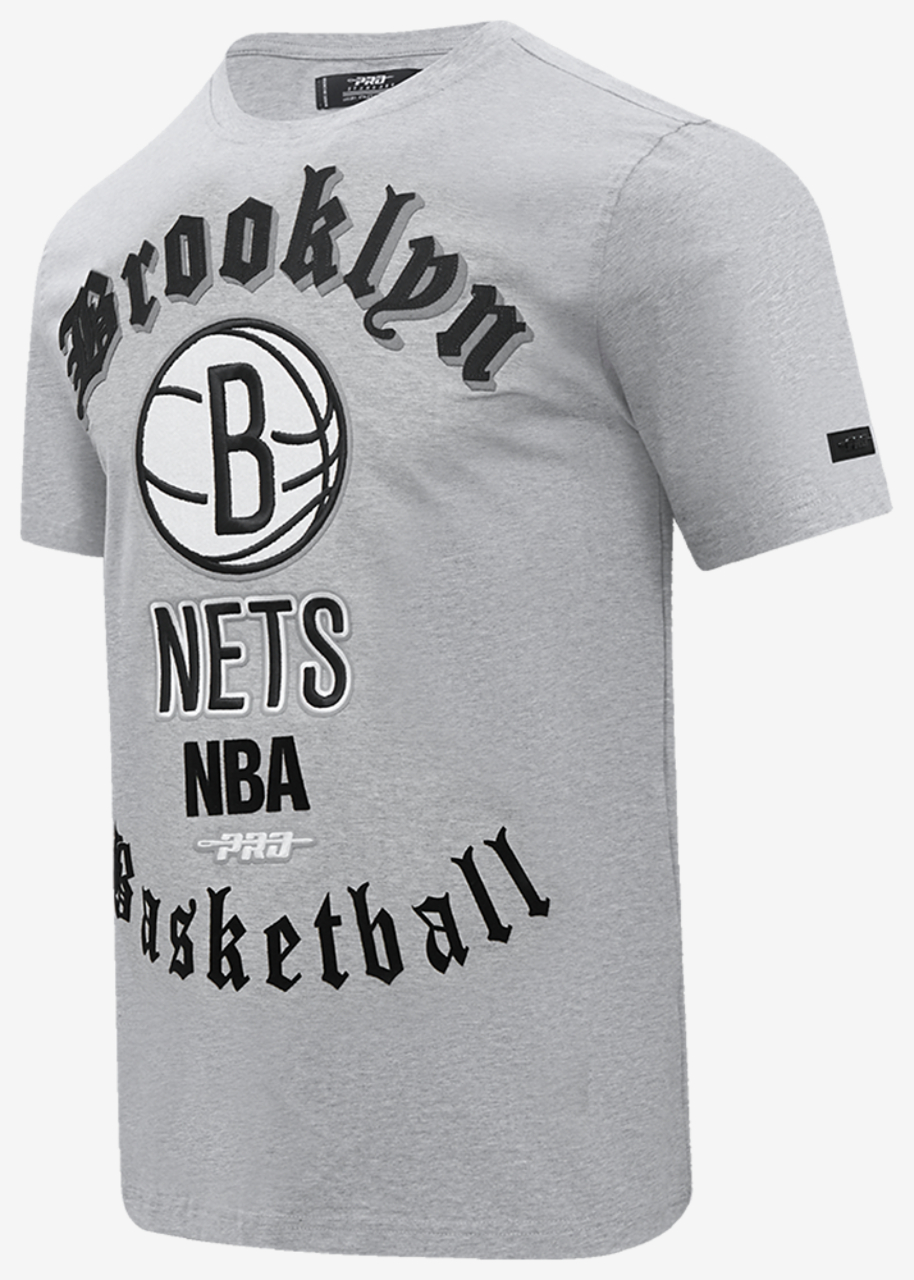 Pro Standard NETS OLD ENGLISH SJ TEE Image 3 of 6. Tap to open photo gallery.