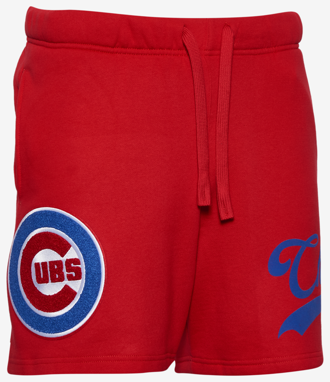 Pro Standard Cubs Living Large Fleece Shorts Image 3 of 5. Tap to open photo gallery.