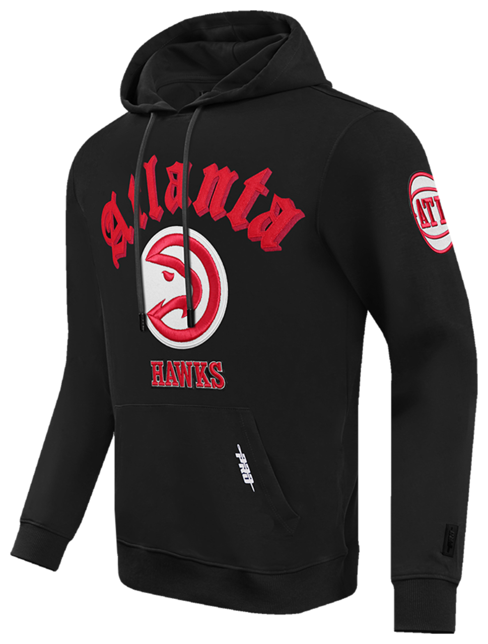 Pro Standard HAWKS OLD ENGLISH FLC PO HOODIE Image 3 of 7. Tap to open photo gallery.