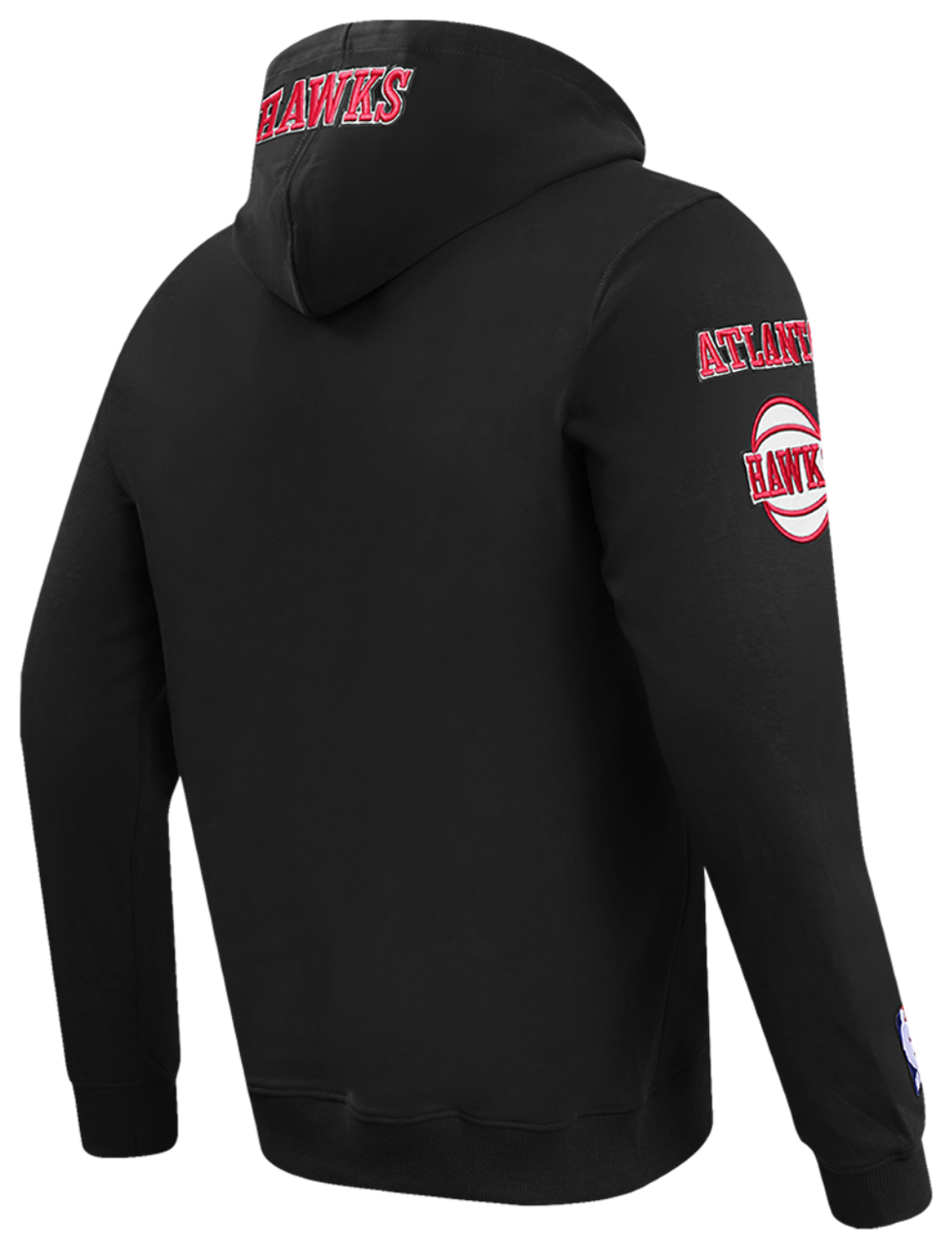 Pro Standard HAWKS OLD ENGLISH FLC PO HOODIE Image 4 of 7. Tap to open photo gallery.