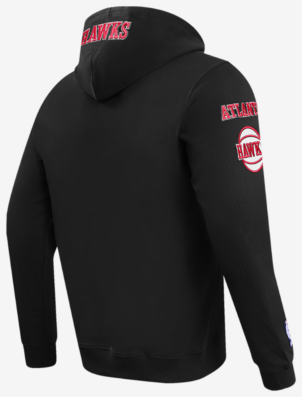Pro Standard HAWKS OLD ENGLISH FLC PO HOODIE Image 4 of 7. Tap to open photo gallery.