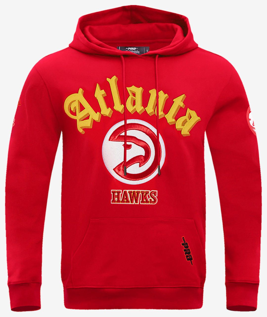 Pro Standard HAWKS OLD ENGLISH FLC PO HOODIE Image 1 of 4. Tap to open photo gallery.