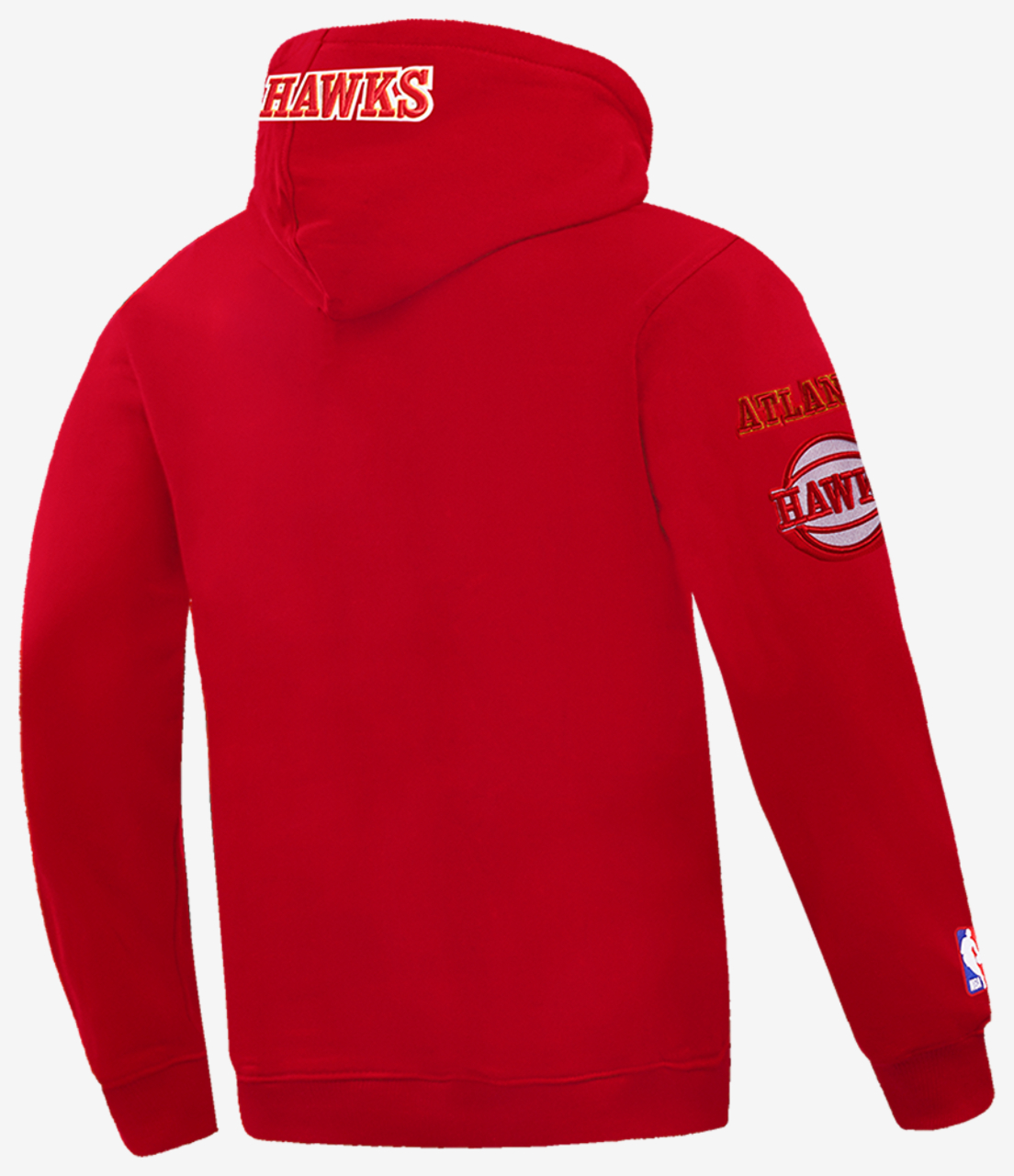 Pro Standard HAWKS OLD ENGLISH FLC PO HOODIE Image 4 of 4. Tap to open photo gallery.