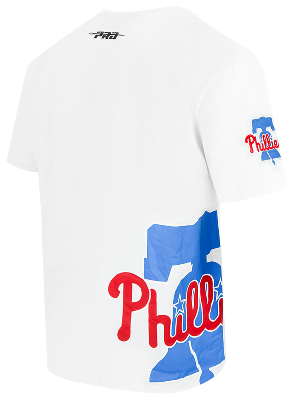 Pro Standard Phillies Living Large CJ Drop Shoulder T-Shirt Image 2 of 5. Tap to open photo gallery.