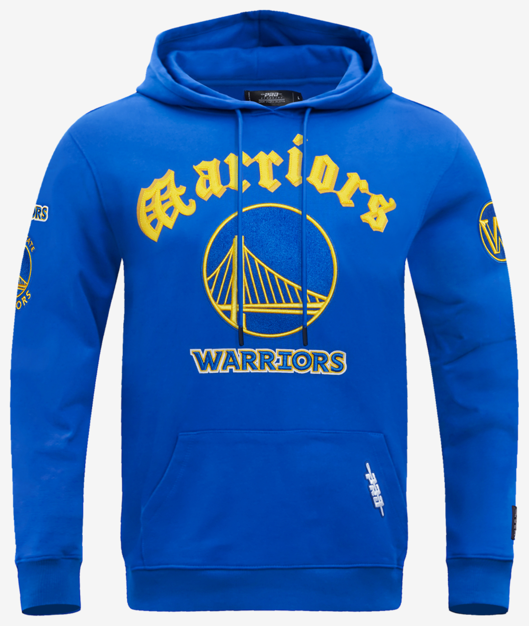 Pro Standard WARRIORS OLD ENGLISH FLC PO HOODIE Image 1 of 8. Tap to open photo gallery.