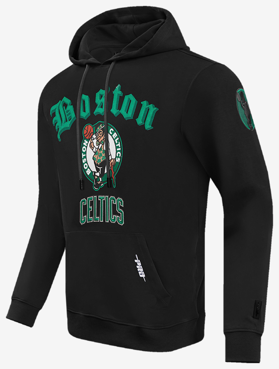 Pro Standard CELTICS OLD ENGLISH FLC PO HOODIE Image 3 of 8. Tap to open photo gallery.