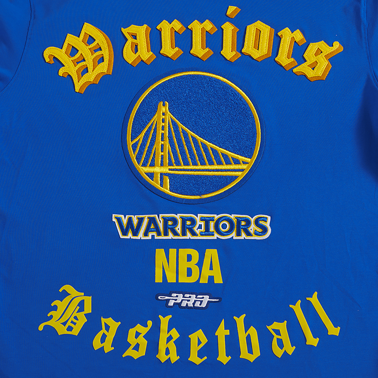 Pro Standard WARRIORS OLD ENGLISH SJ TEE Image 6 of 6. Tap to open photo gallery.