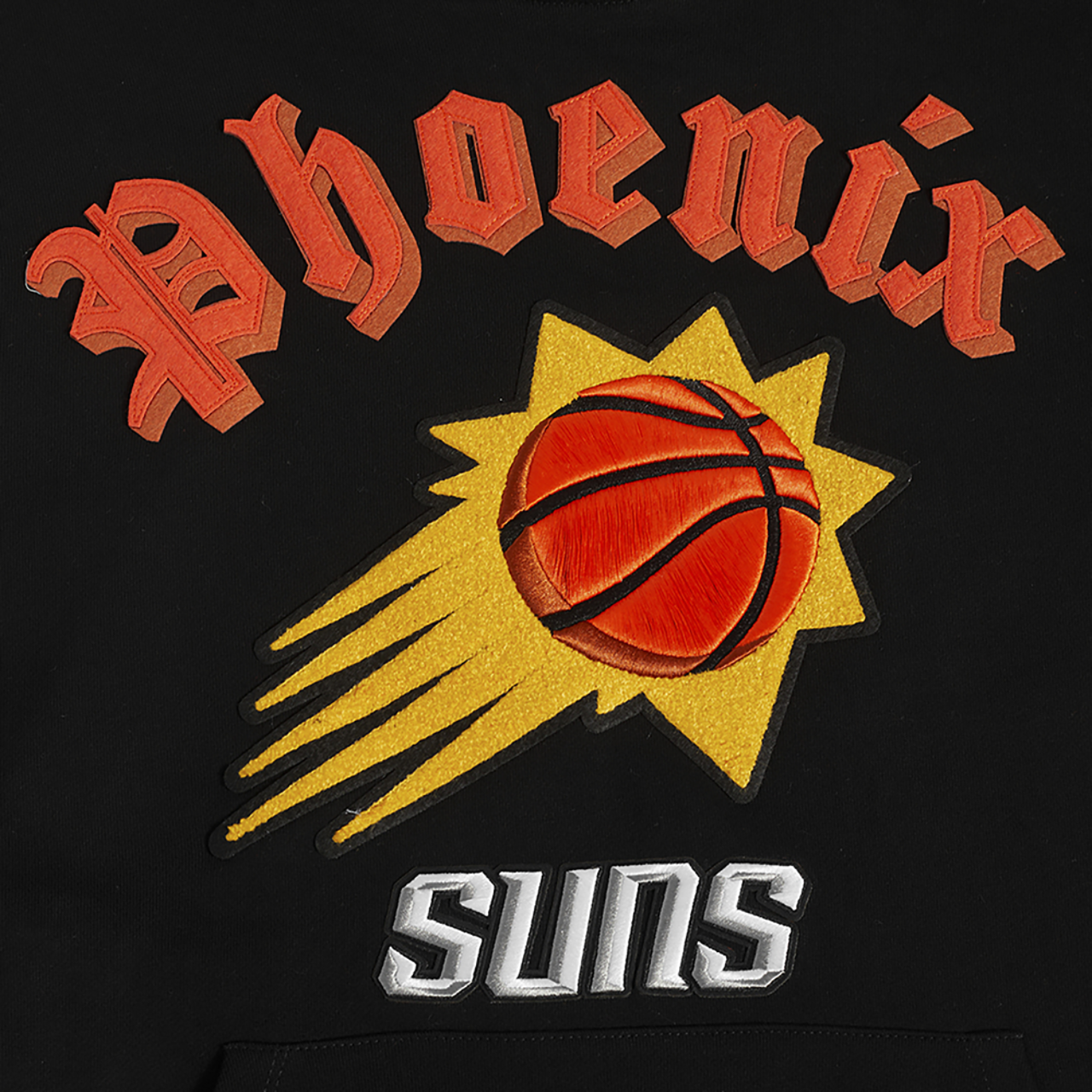Pro Standard SUNS OLD ENGLISH FLC PO HOODIE Image 5 of 7. Tap to open photo gallery.