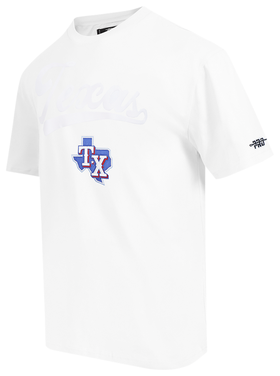 Pro Standard Rangers Living Large CJ Drop Shoulder T-Shirt Image 3 of 7. Tap to open photo gallery.