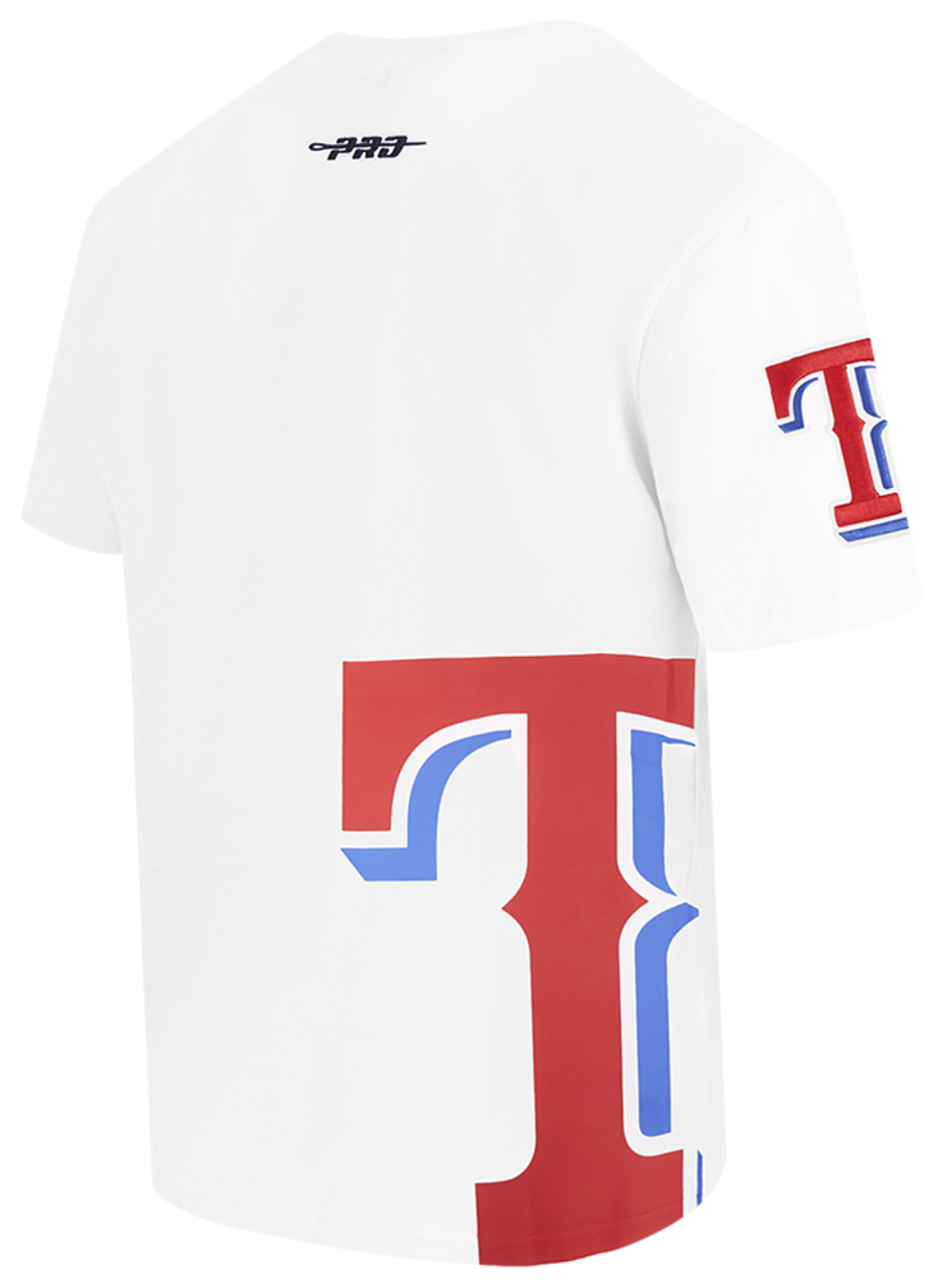 Pro Standard Rangers Living Large CJ Drop Shoulder T-Shirt Image 4 of 7. Tap to open photo gallery.
