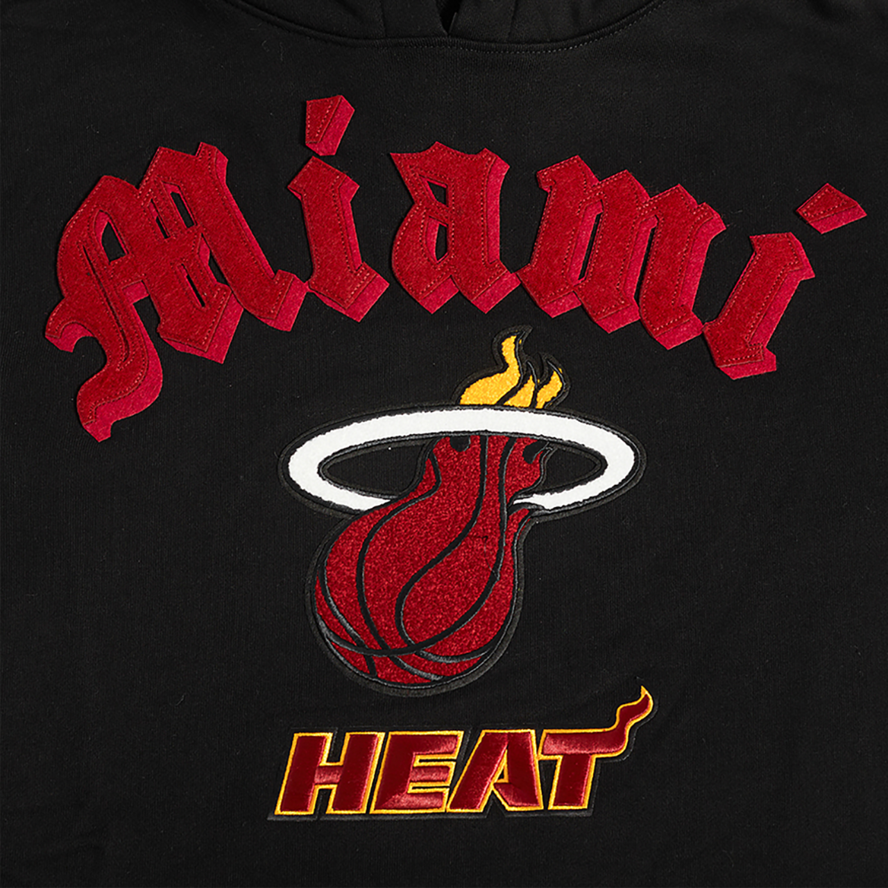 Pro Standard HEAT OLD ENGLISH FLC PO HOODIE Image 5 of 7. Tap to open photo gallery.