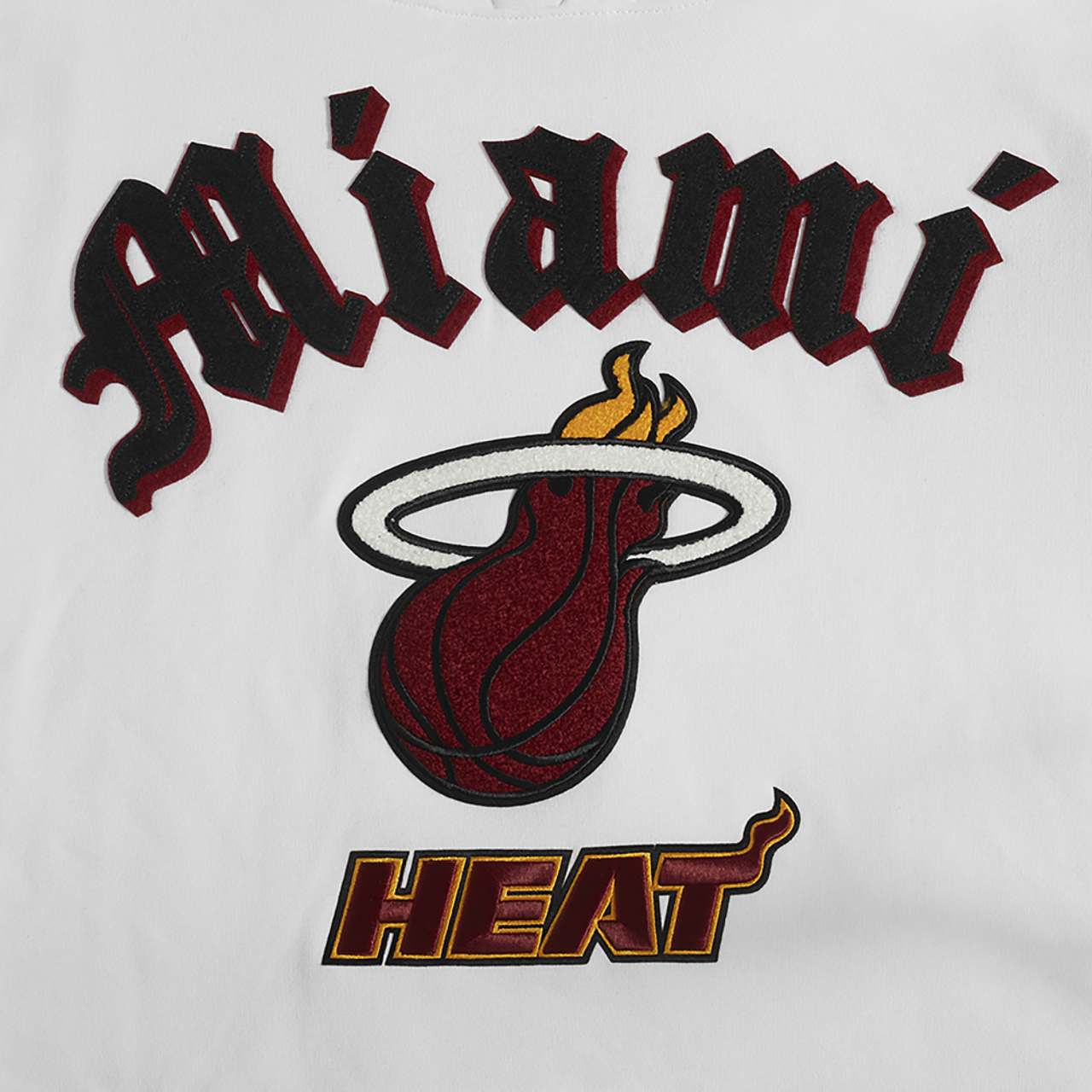 Pro Standard HEAT OLD ENGLISH FLC PO HOODIE Image 5 of 8. Tap to open photo gallery.
