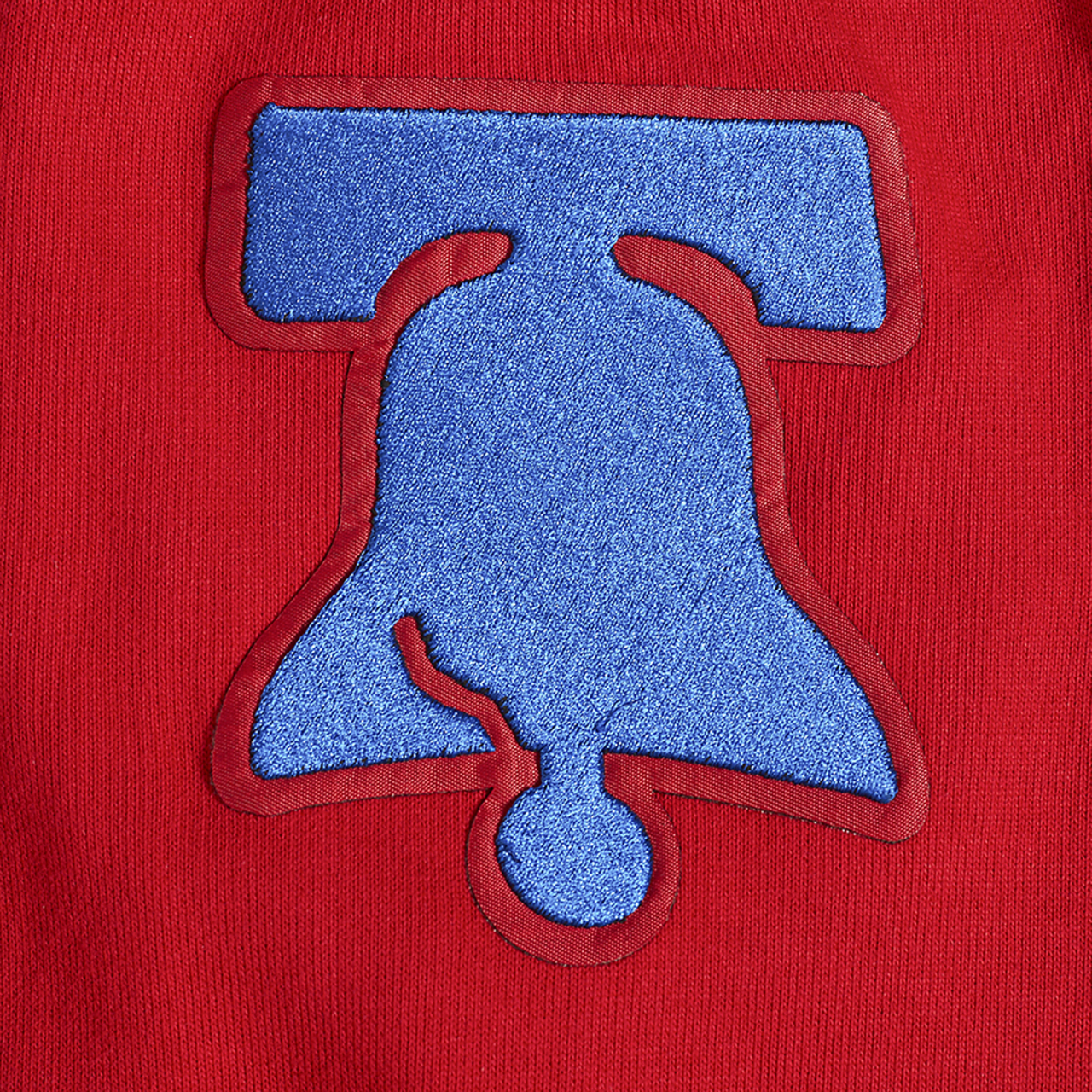 Pro Standard 76ERS OLD ENGLISH FLC PO HOODIE Image 6 of 8. Tap to open photo gallery.
