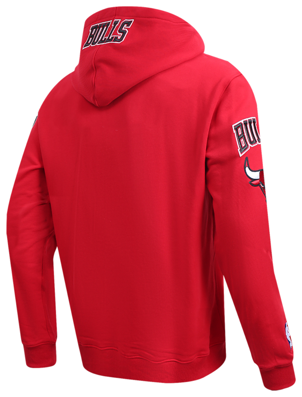 Pro Standard BULLS OLD ENGLISH FLC PO HOODIE Image 4 of 8. Tap to open photo gallery.