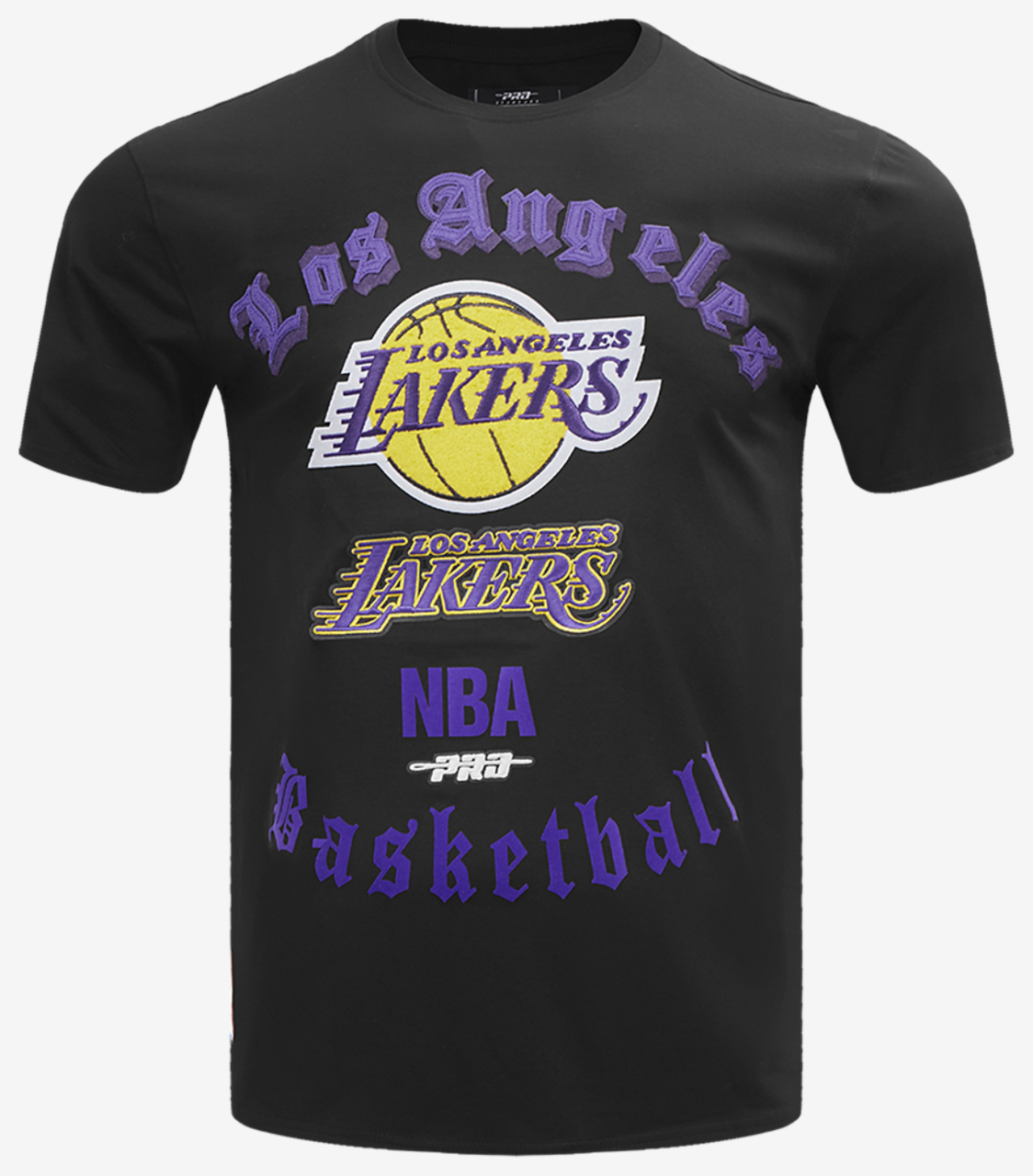 Pro Standard LAKERS OLD ENGLISH SJ TEE Image 1 of 6. Tap to open photo gallery.