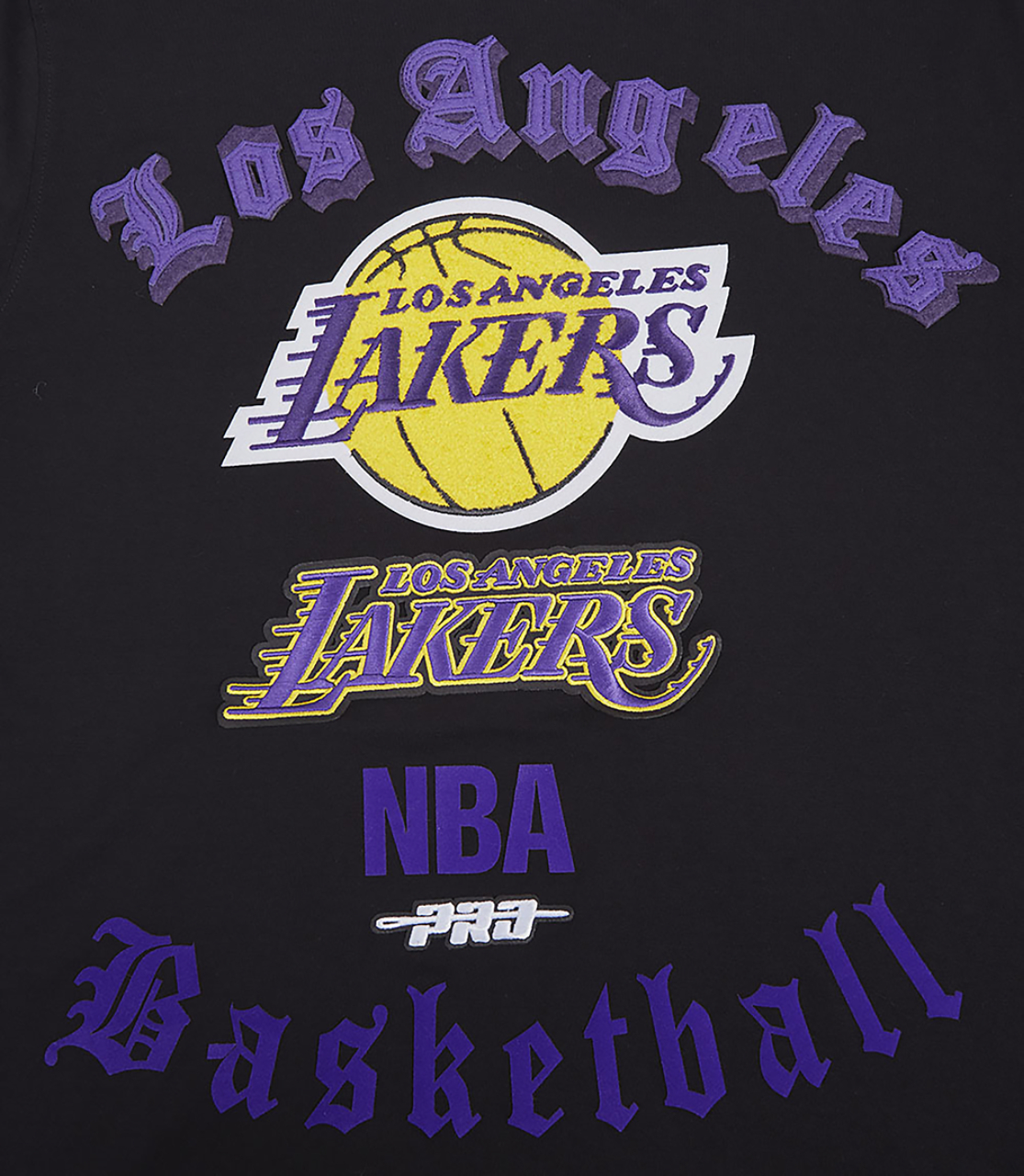 Pro Standard LAKERS OLD ENGLISH SJ TEE Image 5 of 6. Tap to open photo gallery.