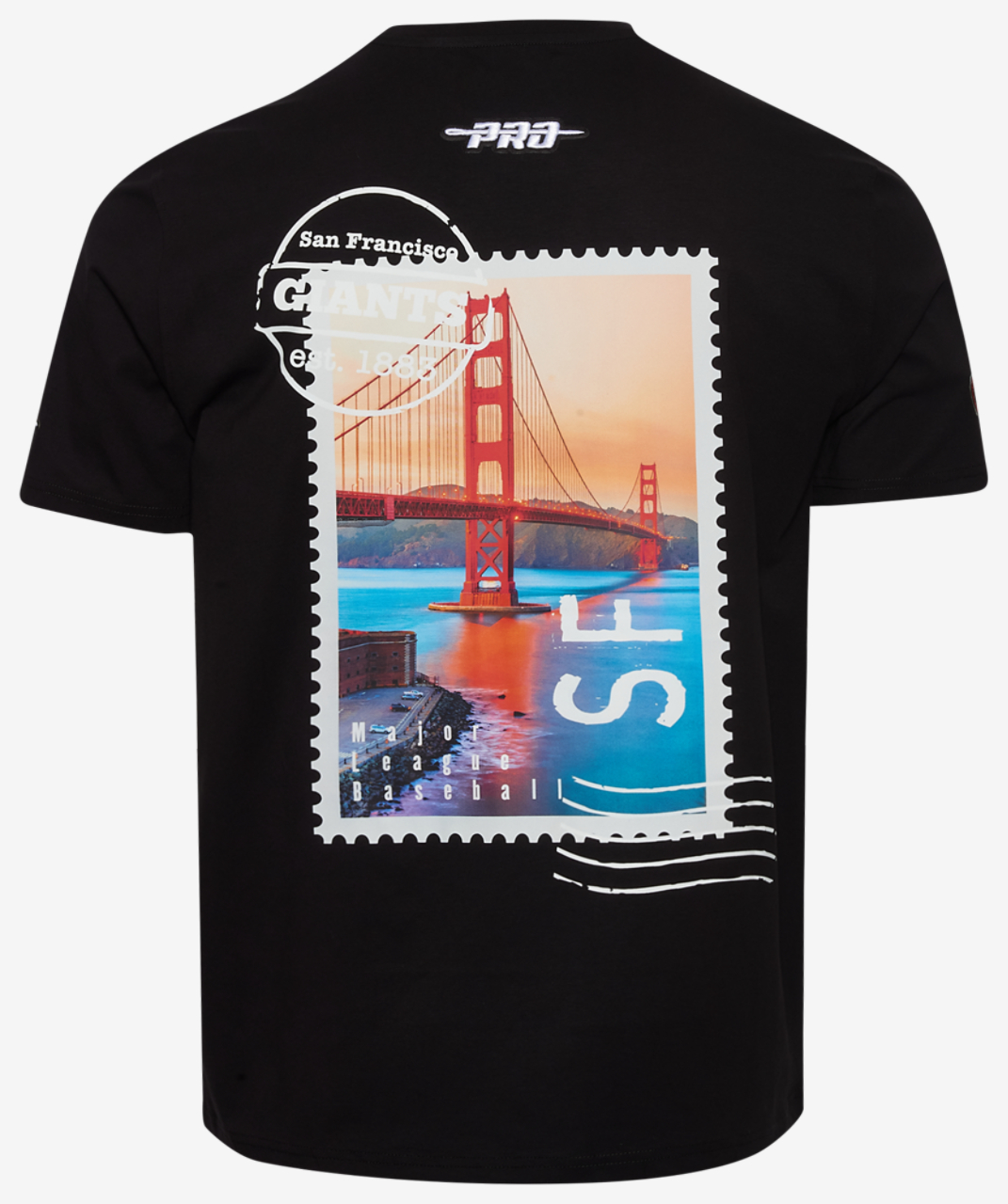 Pro Standard San Francisco Giants Postage SJ T-Shirt Image 2 of 4. Tap to open photo gallery.