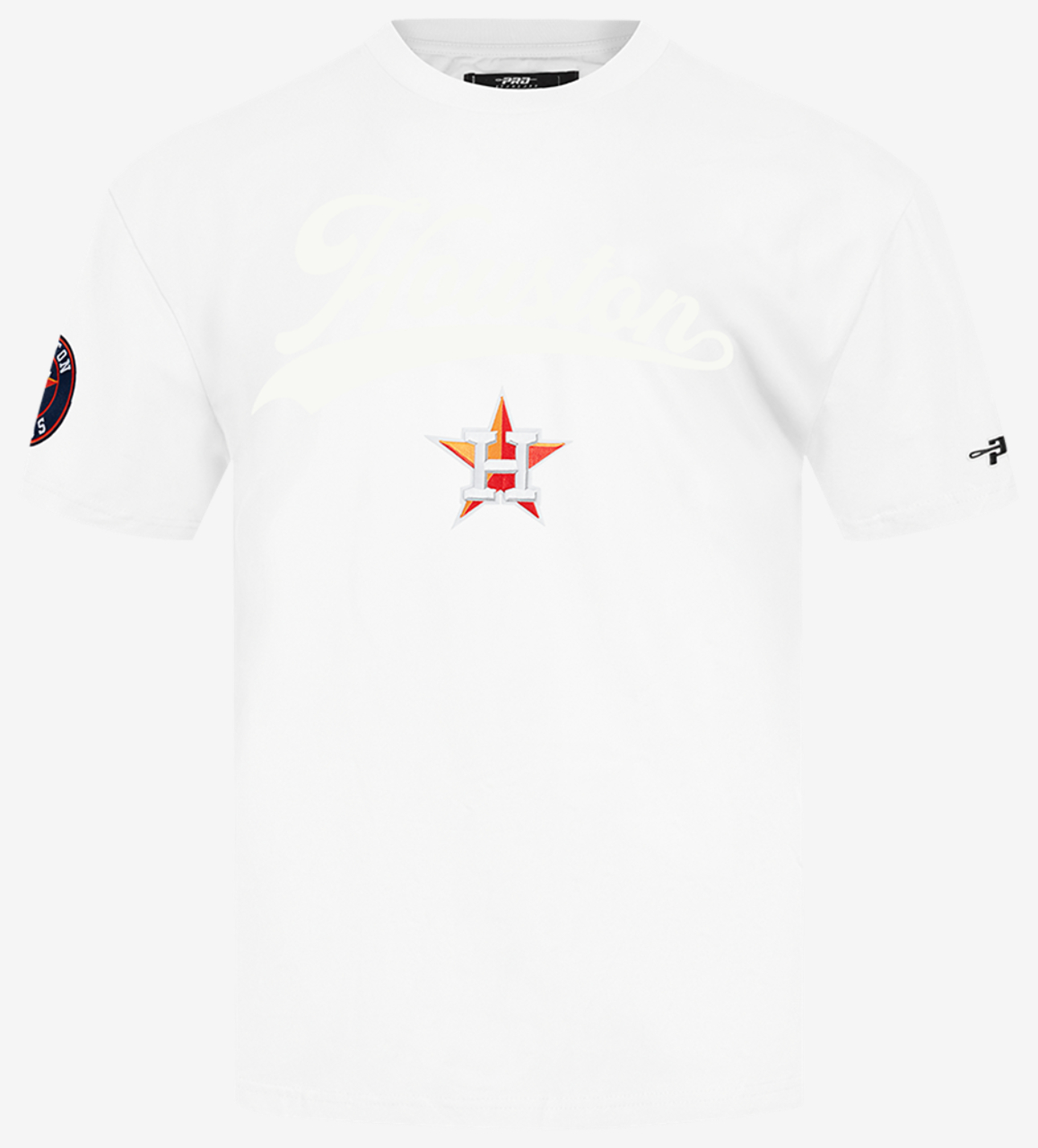 Pro Standard Astros Living Large CJ Drop Shoulder T-Shirt Image 1 of 7. Tap to open photo gallery.