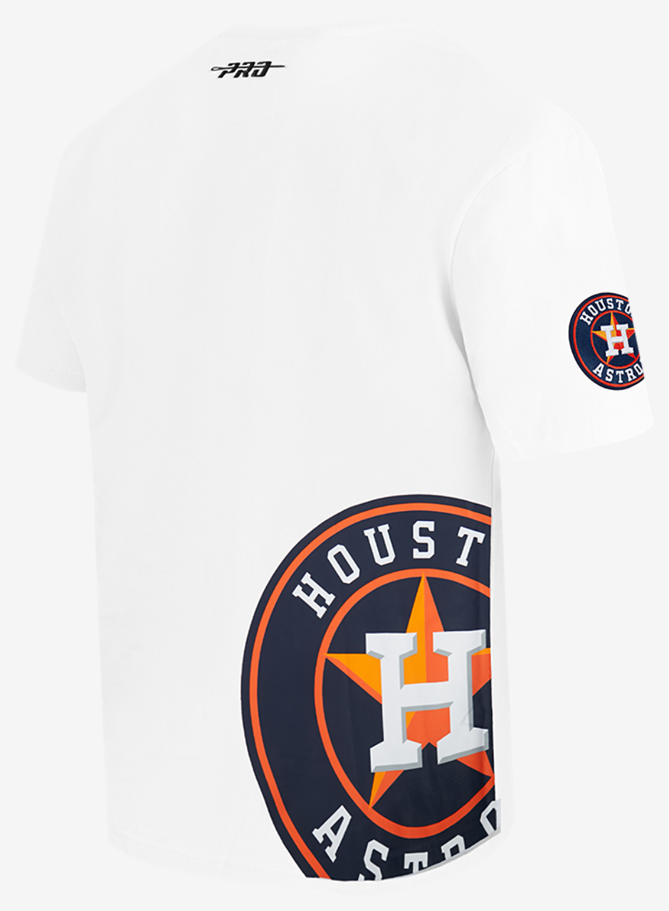 Pro Standard Astros Living Large CJ Drop Shoulder T-Shirt Image 4 of 7. Tap to open photo gallery.