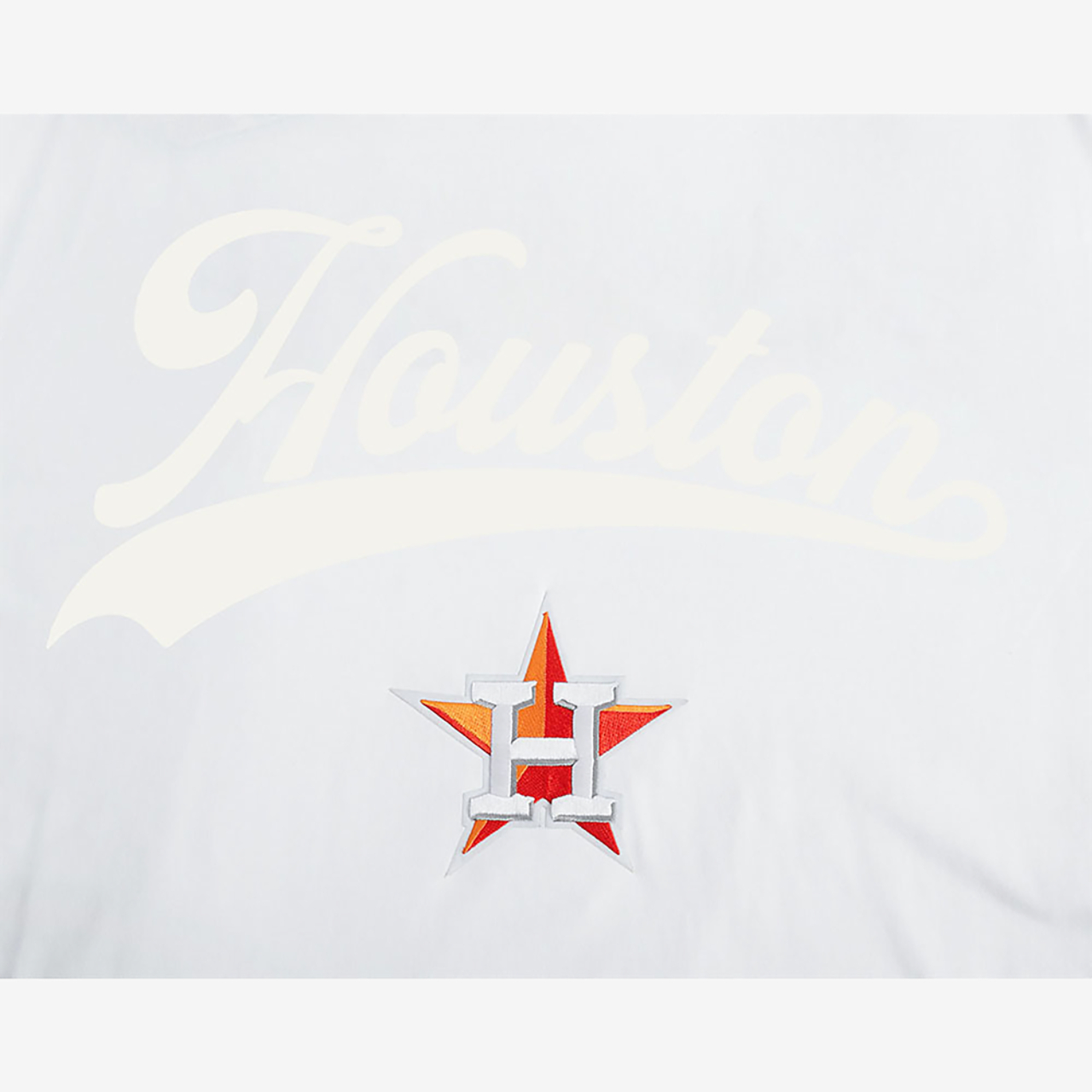 Pro Standard Astros Living Large CJ Drop Shoulder T-Shirt Image 5 of 7. Tap to open photo gallery.
