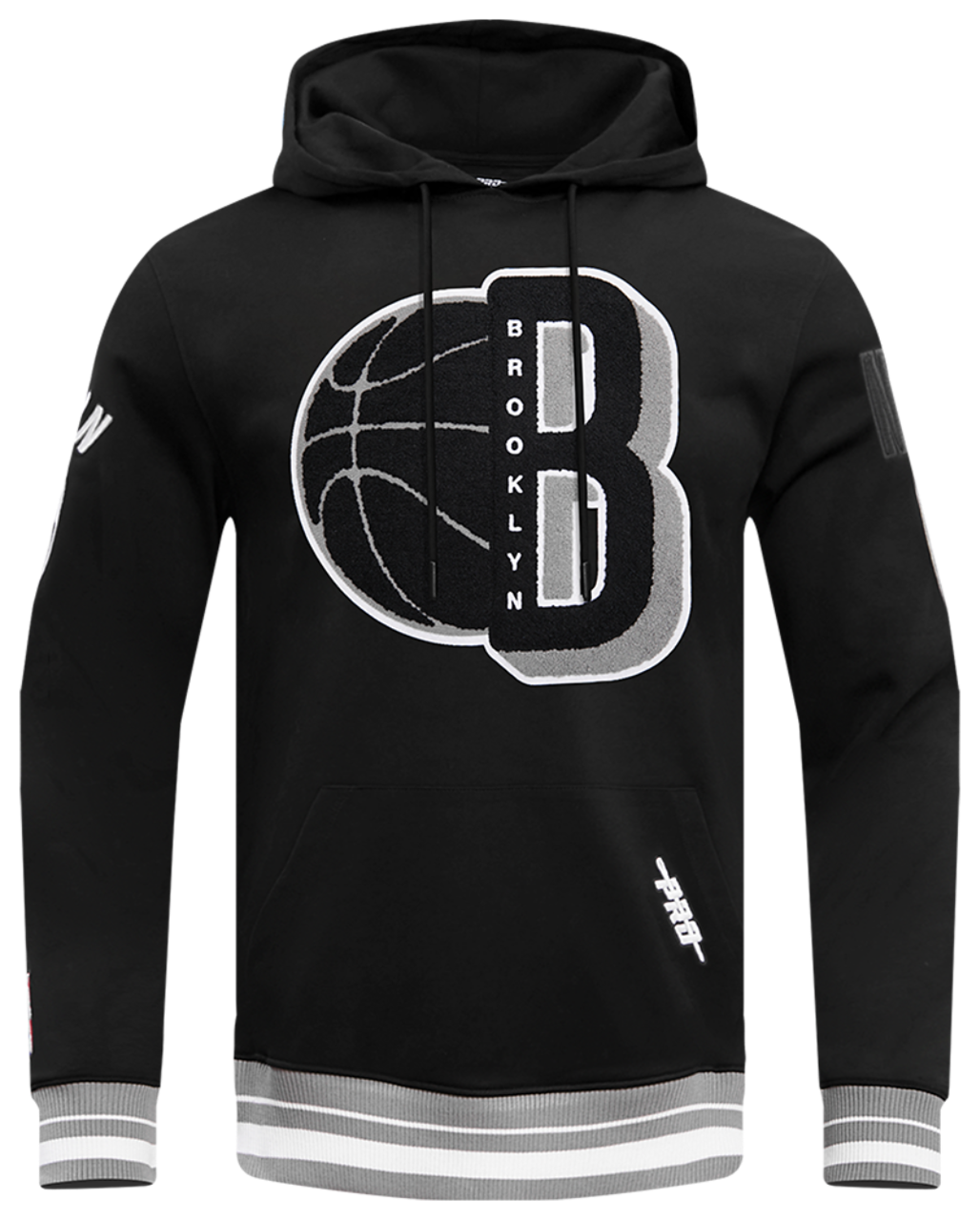 Pro Standard NETS MASH UP RIB FLC PO HOODIE Image 1 of 8. Tap to open photo gallery.
