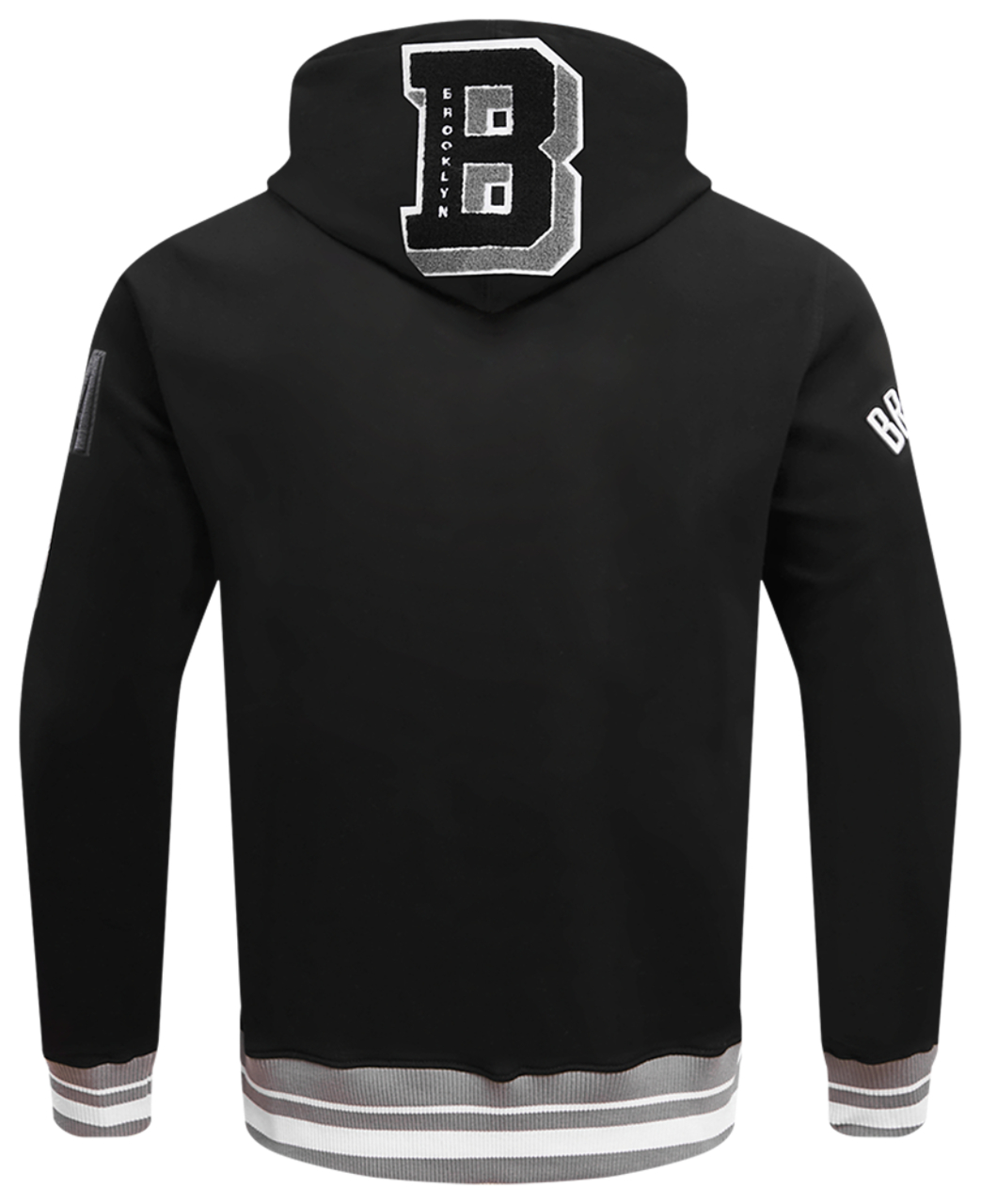 Pro Standard NETS MASH UP RIB FLC PO HOODIE Image 2 of 8. Tap to open photo gallery.