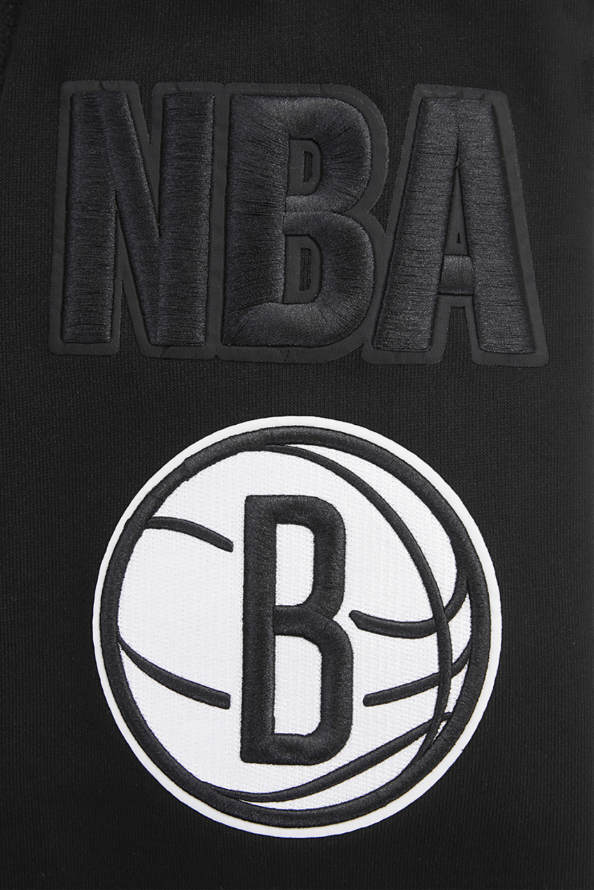 Pro Standard NETS MASH UP RIB FLC PO HOODIE Image 7 of 8. Tap to open photo gallery.