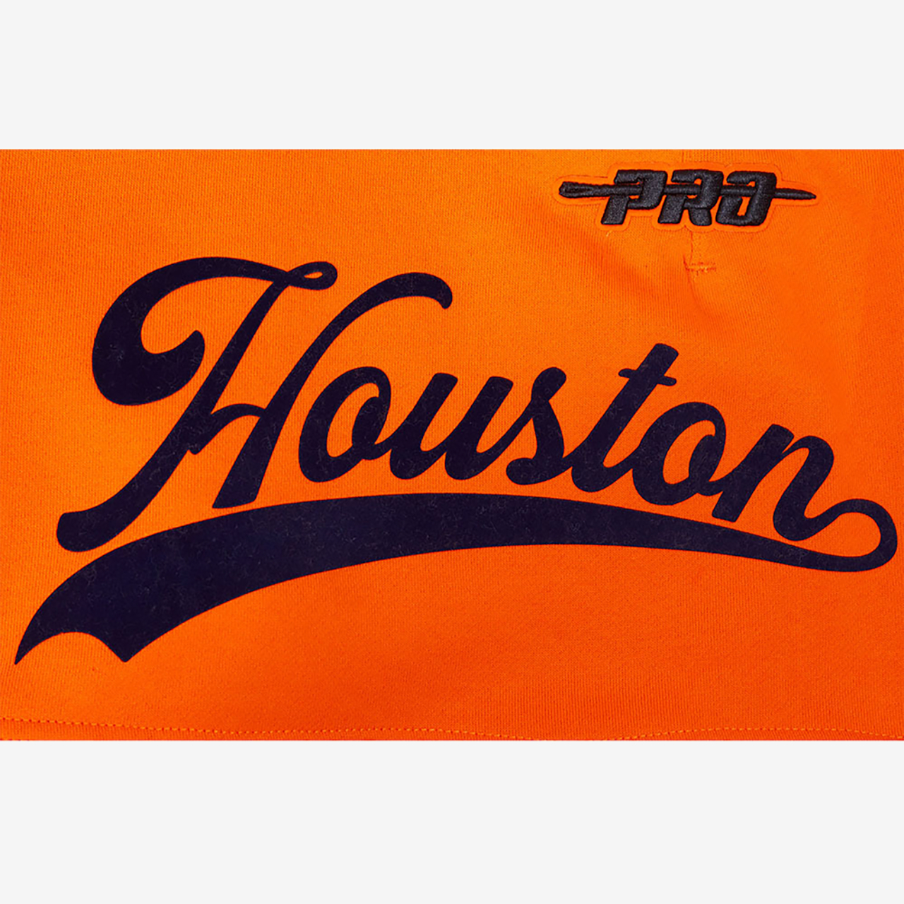 Pro Standard Astros Living Large Fleece Shorts Image 5 of 6. Tap to open photo gallery.