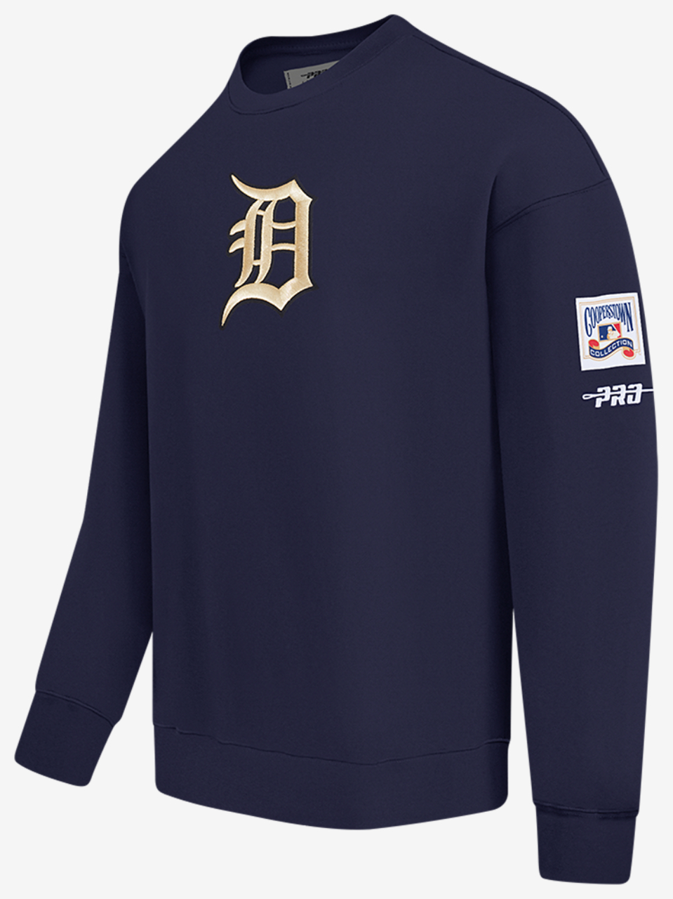 Pro Standard Tigers Champs Drop Shoulder Crew Image 3 of 8. Tap to open photo gallery.
