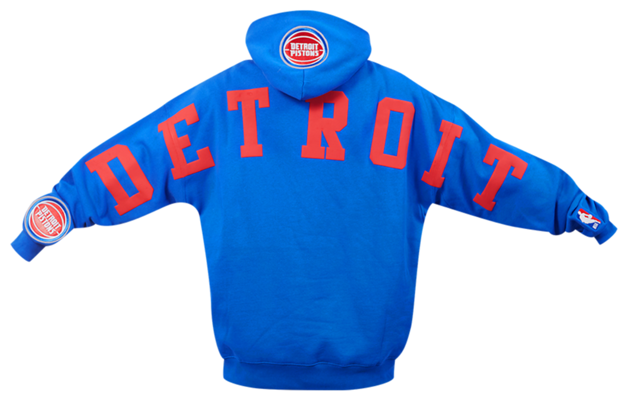 Pro Standard Pistons Pullover Hoodie Image 5 of 9. Tap to open photo gallery.