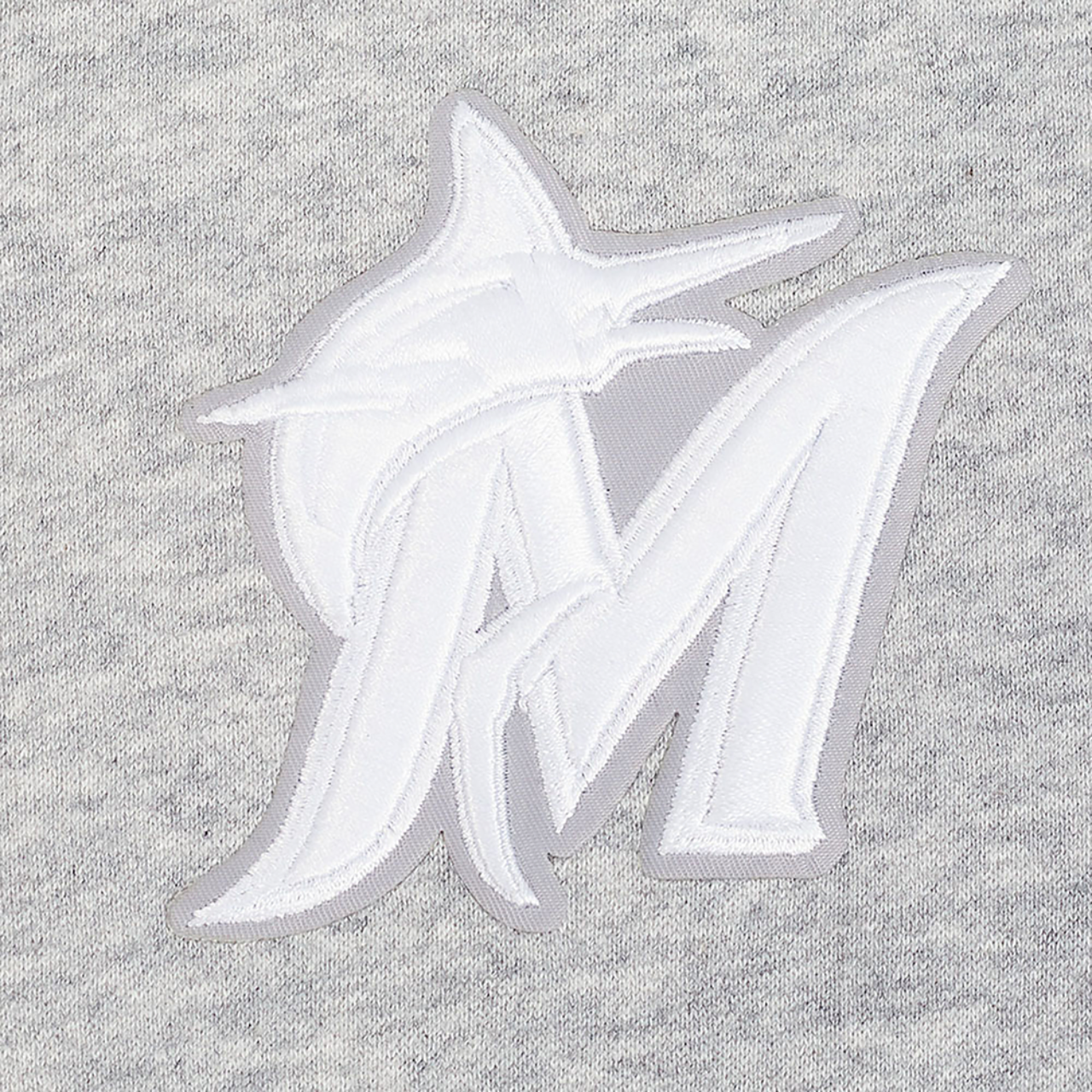 Pro Standard Marlins Classic DS PO Hoodie Image 5 of 5. Tap to open photo gallery.