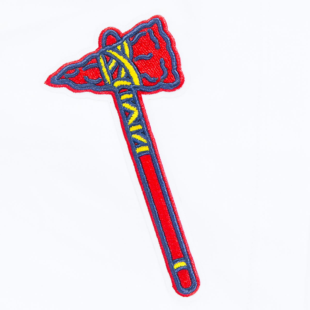 Pro Standard Braves Living Large CJ Drop Shoulder T-Shirt Image 4 of 5. Tap to open photo gallery.