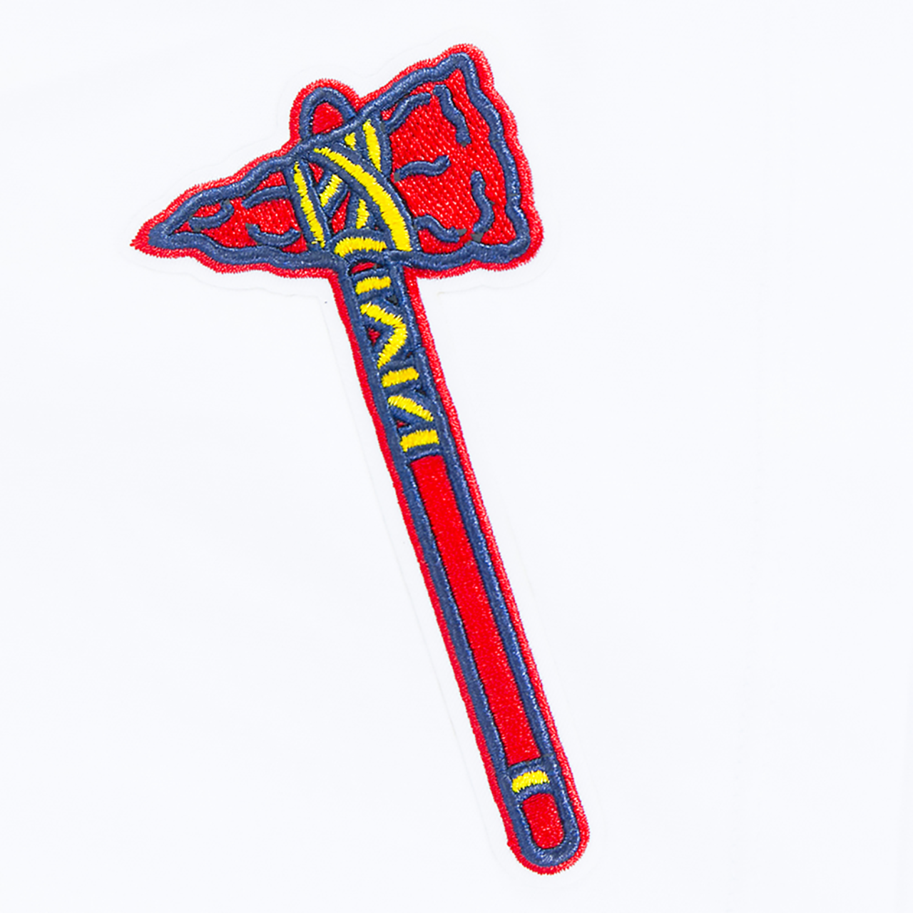 Pro Standard Braves Living Large CJ Drop Shoulder T-Shirt Image 4 of 5. Tap to open photo gallery.