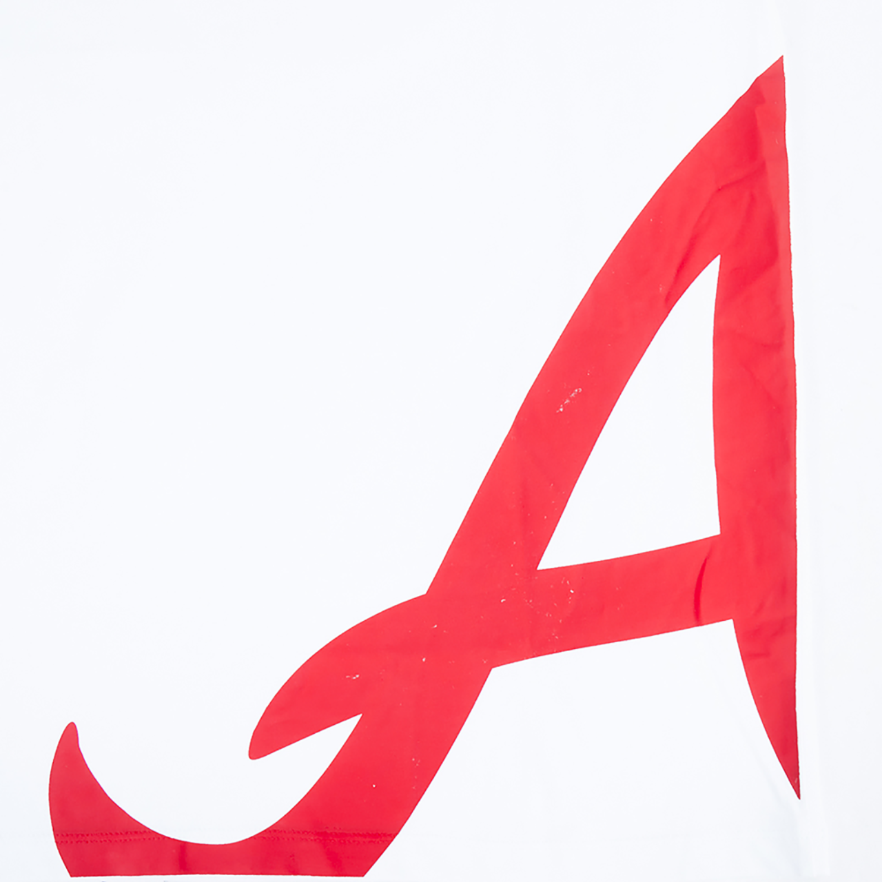 Pro Standard Braves Living Large CJ Drop Shoulder T-Shirt Image 5 of 5. Tap to open photo gallery.