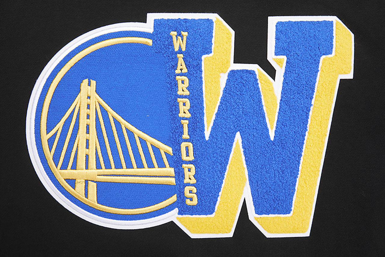 Pro Standard WARRIORS MASH UP RIB FLC PO HOODIE Image 6 of 8. Tap to open photo gallery.