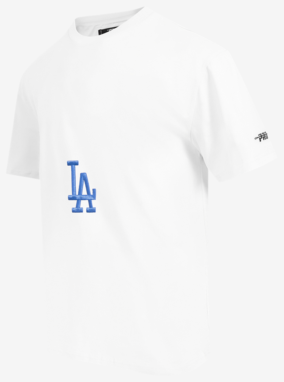Pro Standard Dodgers Living Large CJ Drop Shoulder T-Shirt Image 1 of 5. Tap to open photo gallery.