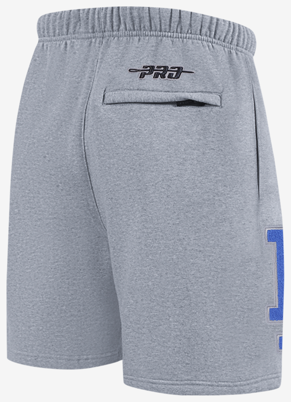 Pro Standard Dodgers Living Large Fleece Shorts Image 4 of 6. Tap to open photo gallery.