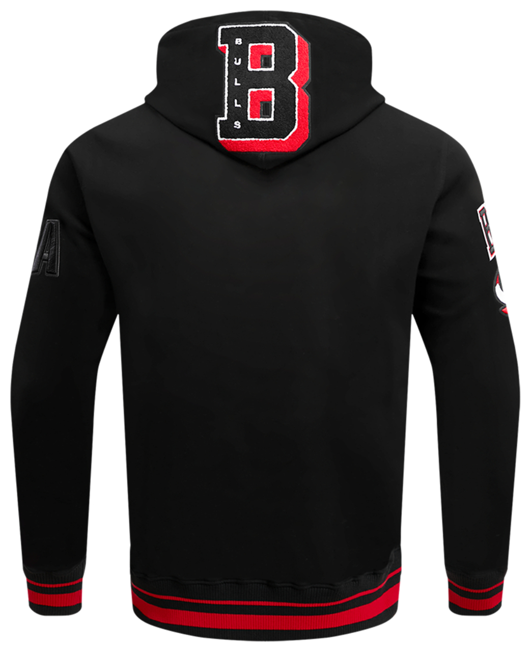Pro Standard BULLS MASH UP RIB FLC PO HOODIE Image 2 of 8. Tap to open photo gallery.