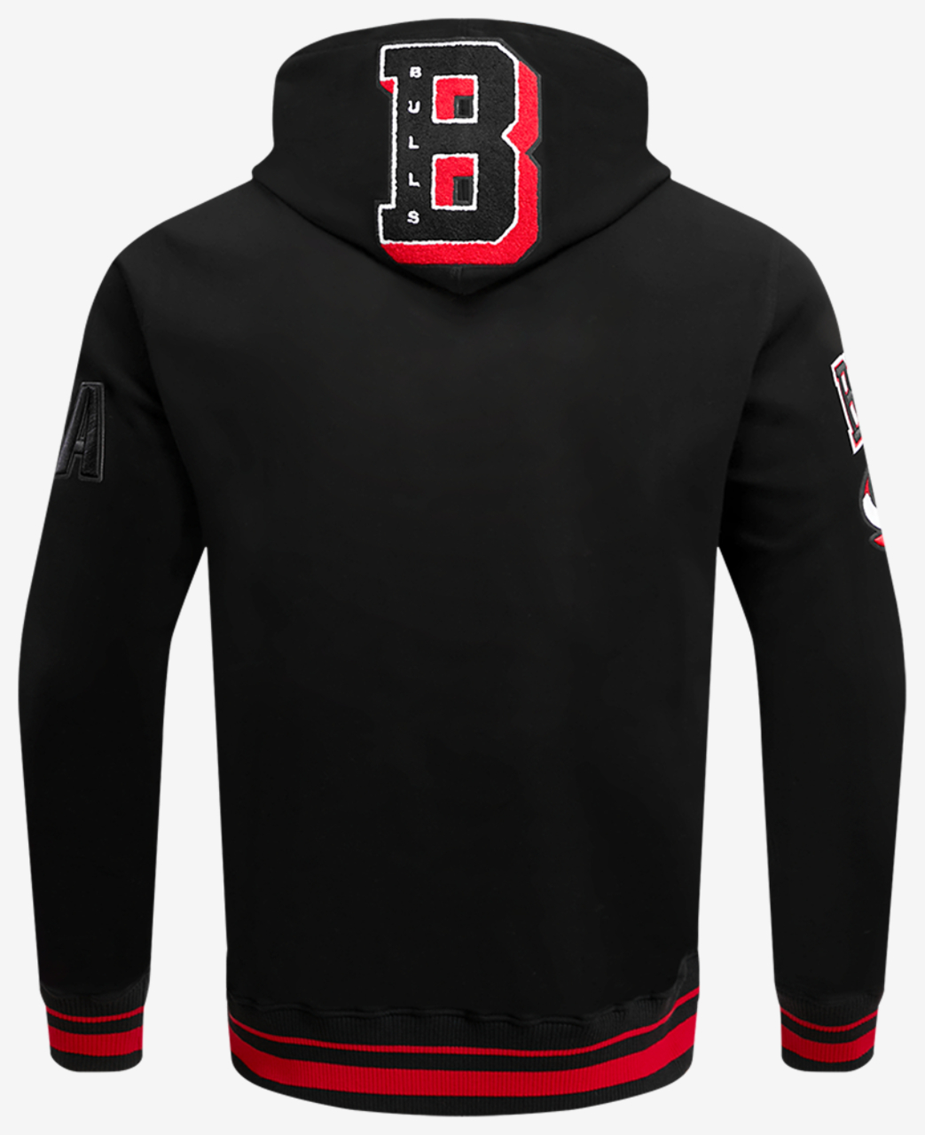 Pro Standard BULLS MASH UP RIB FLC PO HOODIE Image 2 of 8. Tap to open photo gallery.