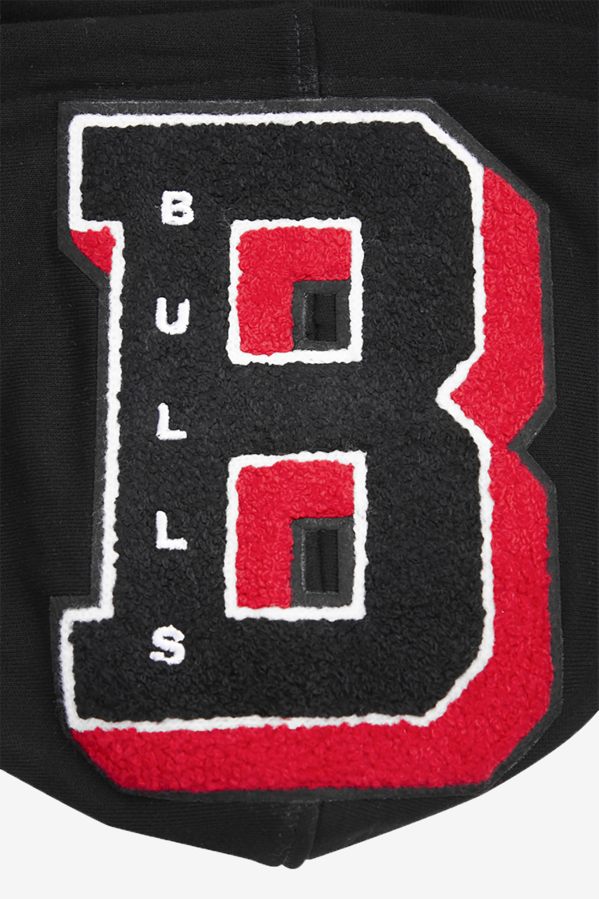 Pro Standard BULLS MASH UP RIB FLC PO HOODIE Image 6 of 8. Tap to open photo gallery.