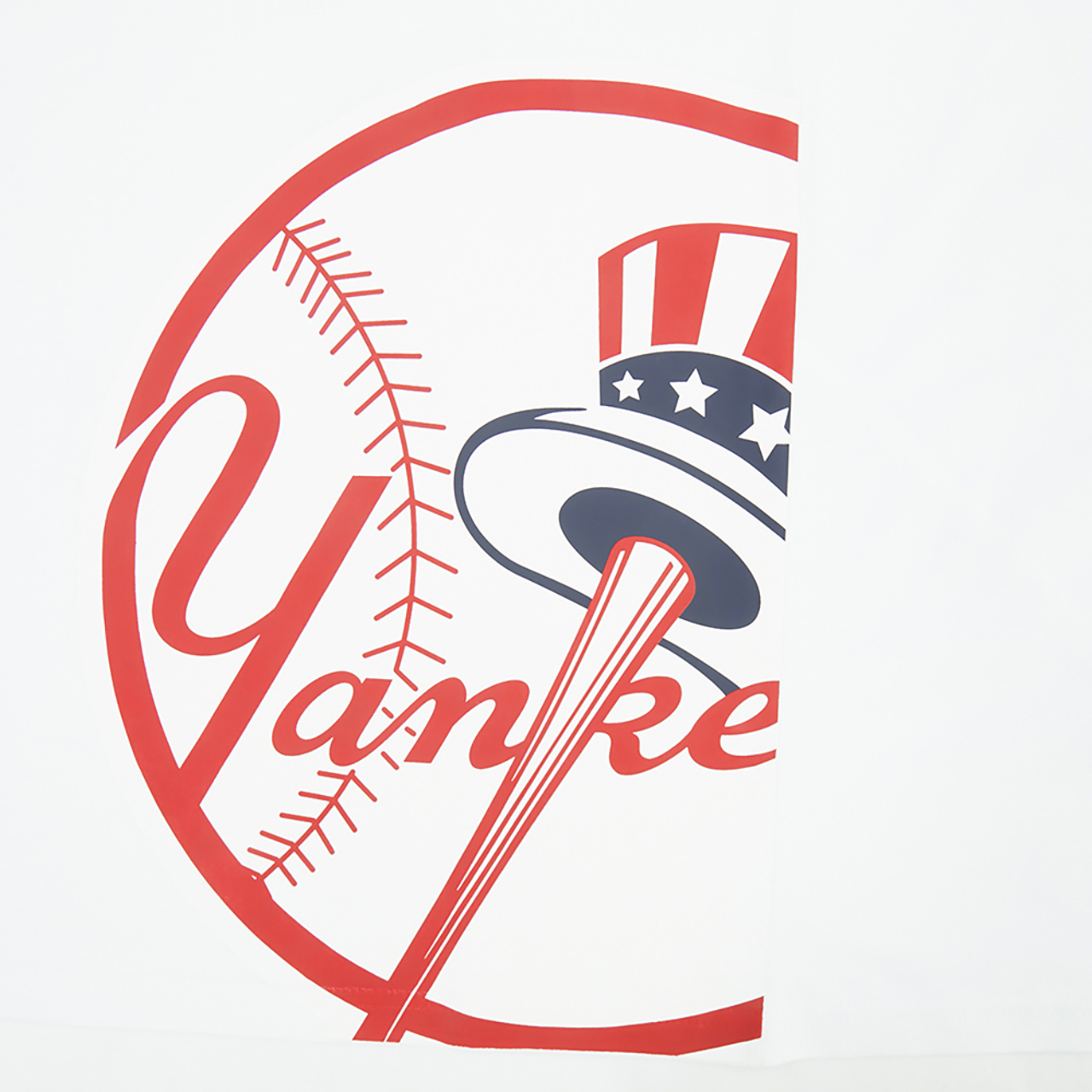 Pro Standard Yankees Living Large CJ Drop Shoulder T-Shirt Image 5 of 5. Tap to open photo gallery.