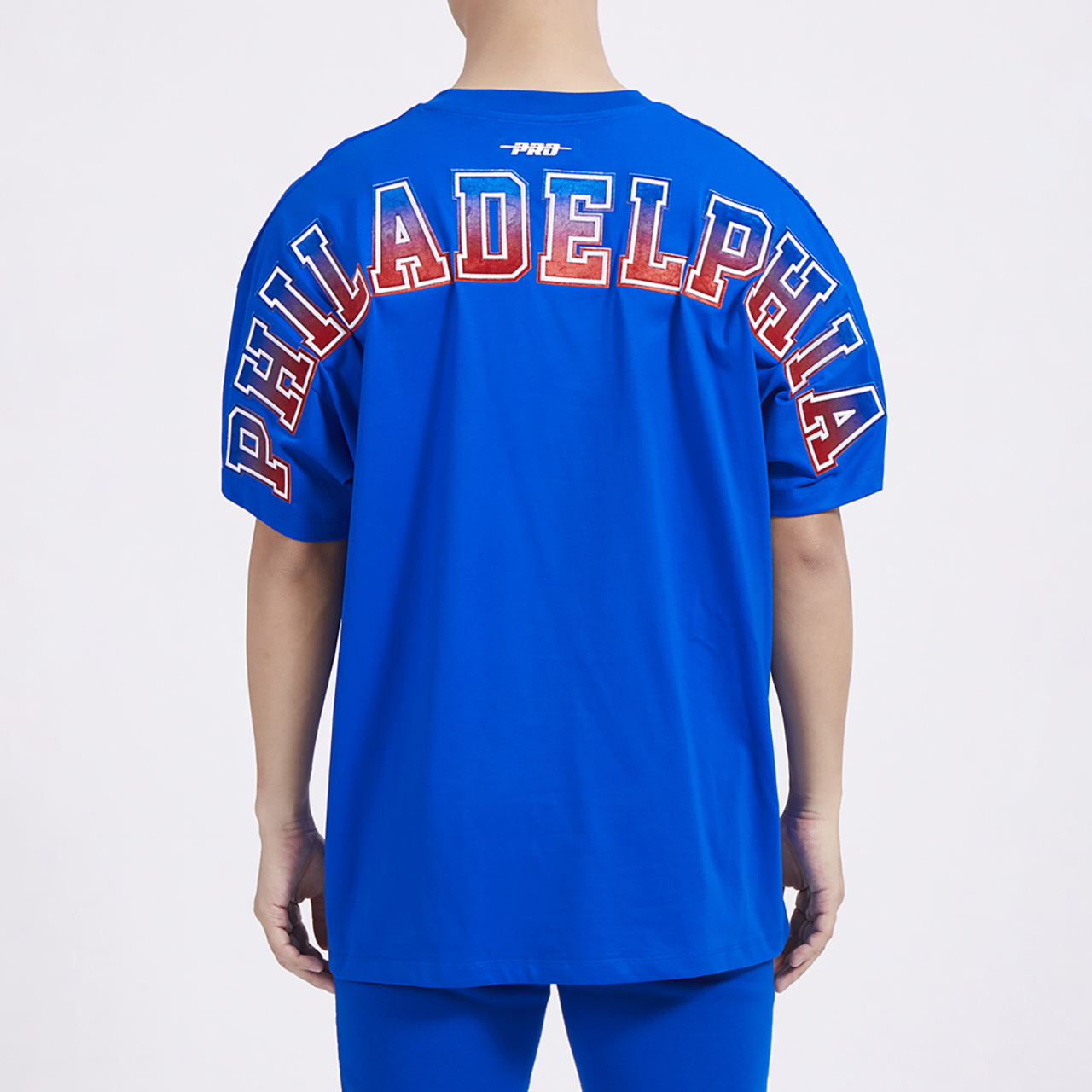 Pro Standard 76ers OS Letters CJ DS T-Shirt Image 2 of 5. Tap to open photo gallery.