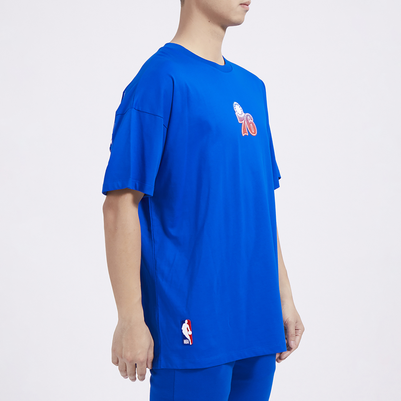 Pro Standard 76ers OS Letters CJ DS T-Shirt Image 4 of 5. Tap to open photo gallery.