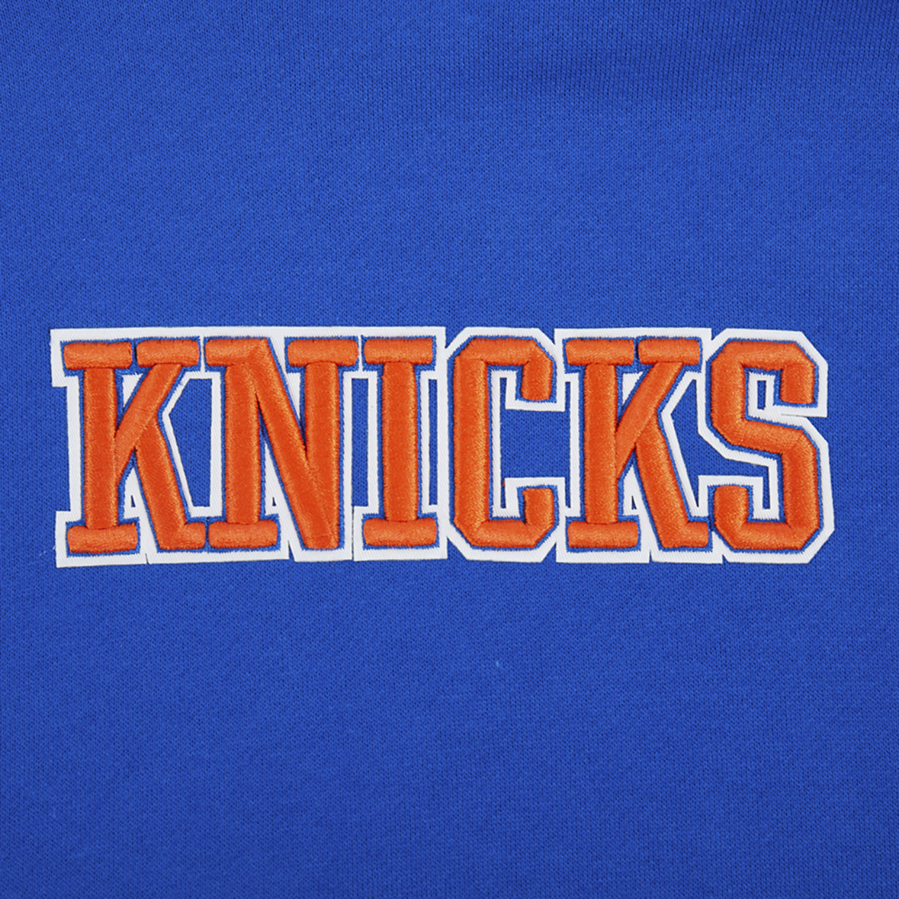 Pro Standard Knicks Pullover Hoodie Image 6 of 7. Tap to open photo gallery.