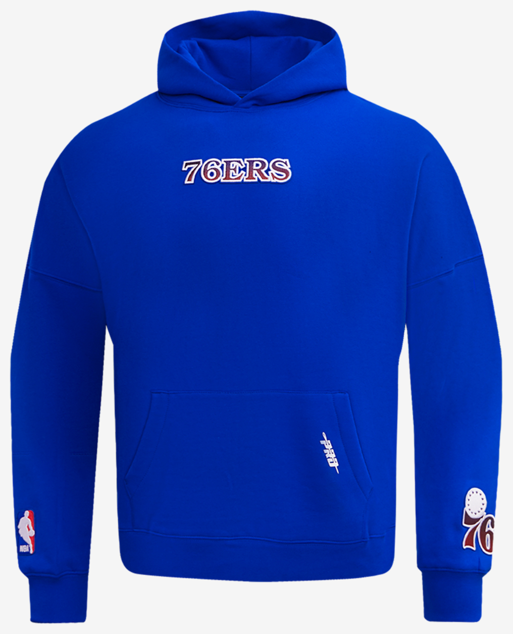 Pro Standard 76ers OS Letters Fleece P/O Hoodie Image 1 of 7. Tap to open photo gallery.