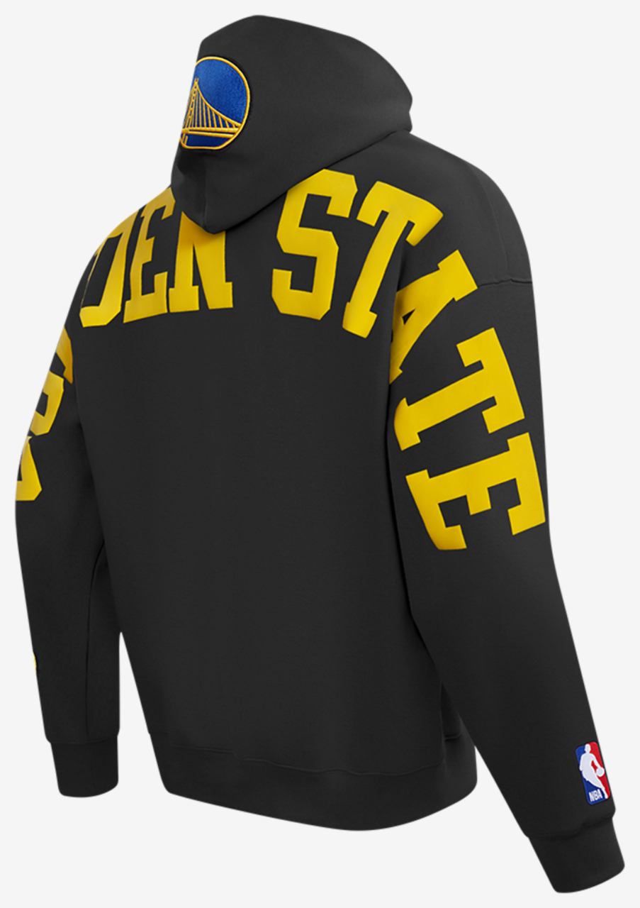 Pro Standard Warriors Pullover Hoodie Image 4 of 7. Tap to open photo gallery.