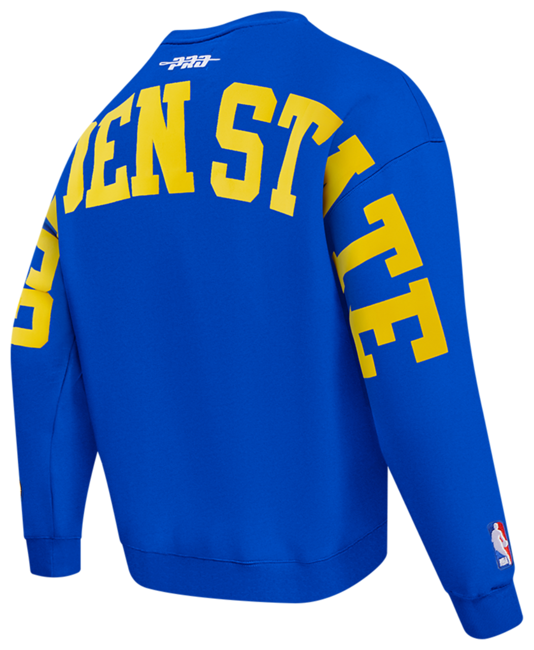 Pro Standard GOLDEN STATE WARRIORS SWEATSHIRT Image 4 of 6. Tap to open photo gallery.